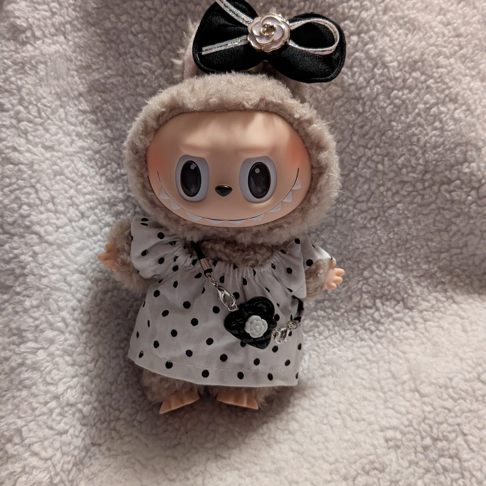 Labubu Black 3 Piece Outfit *DOLL NOT INCLUDED*